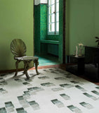 The Rug Company Runa Pistachio Rug 2.44m x 3.05m, imported from the UK