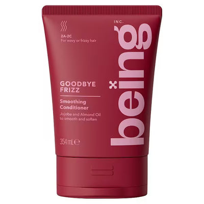Superdrug Being GOODBYE FRIZZ Smoothing Conditioner Frizzy Hair Type 354mL- Buy online at McGrocer