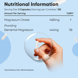 WeightWorld magnesium supplement 1480mg 240 capsules - British product