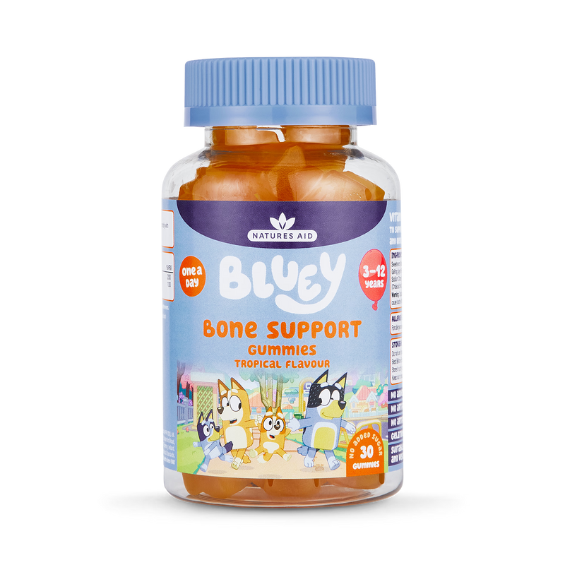 Bluey Bone Support Gummies Tropical Flavour 30 Gummies