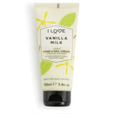 I Love Hand Cream Vanilla Milk 100ml - British product