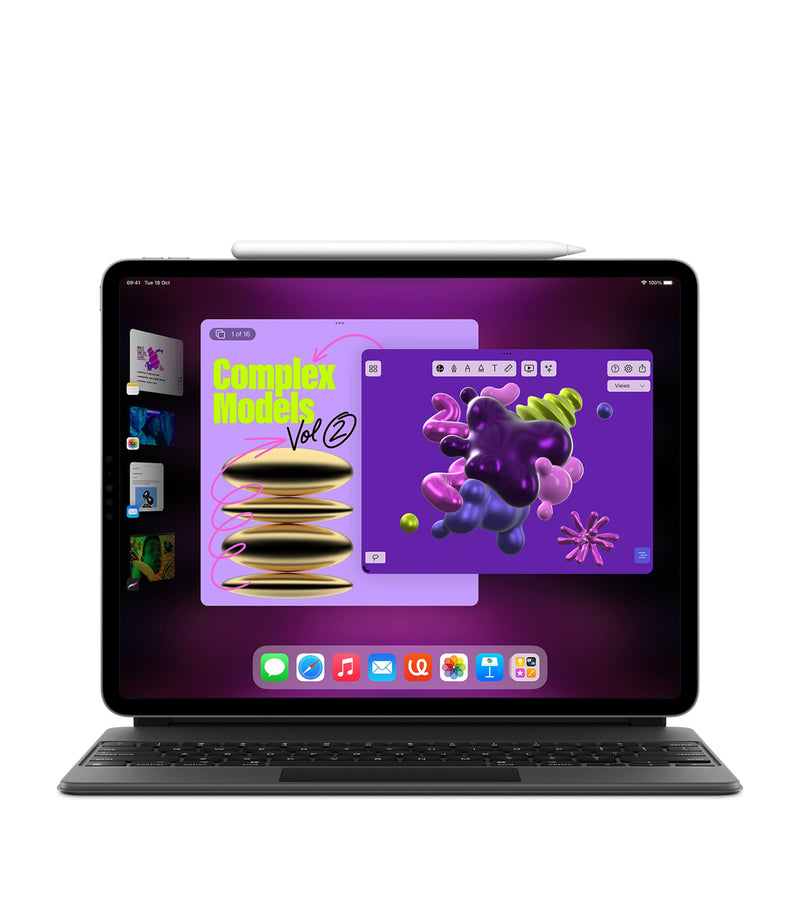 Apple 11-inch cellular tablet with 2TB storage in silver - British product