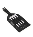 Aspinal of London leather golf tee holder, UK version