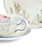 Wedgwood Voyage of the Beagle Chile bone china tea set (British brand)