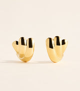 Harrods LIÉ STUDIO Gold-Plated The Magda Earrings- Buy online at McGrocer