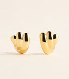 LIÉ STUDIO Magda earrings 18-karat gold-plated silver - British product