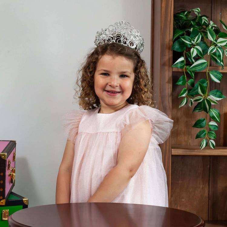 Wicked Glinda bubble crown roleplay toy, UK version