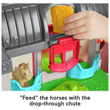 Fisher-Price Little People Friendly Horses Stable playset - British product