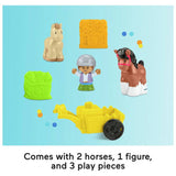 Fisher-Price Little People Friendly Horses Stable playset - British product