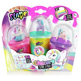 So Slime collectable unicorn slime pack 3 cups - British product