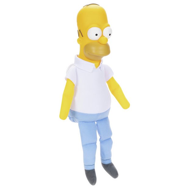 Simpsons talking plush toy Homer 30cm, UK version