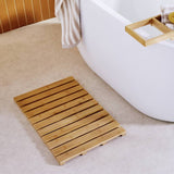 Argos Habitat Bamboo Duck Board Natural Bath Mat 56cm x 36.5cm- Buy online at McGrocer