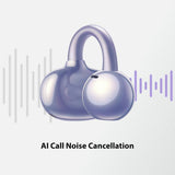 Huawei FreeClip open-ear earbuds purple - British product