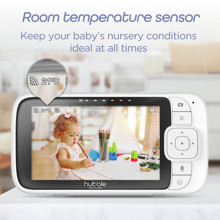 Hubble baby monitor Pal Connect 5 inch, imported from the UK