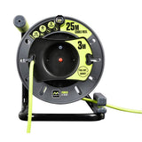 Masterplug Pro-XT cable reel 25+3m - British product