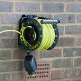 Masterplug Pro-XT cable reel 25+3m - British product