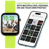 Tikkers Series 13 kids smartwatch bright green, imported from the UK