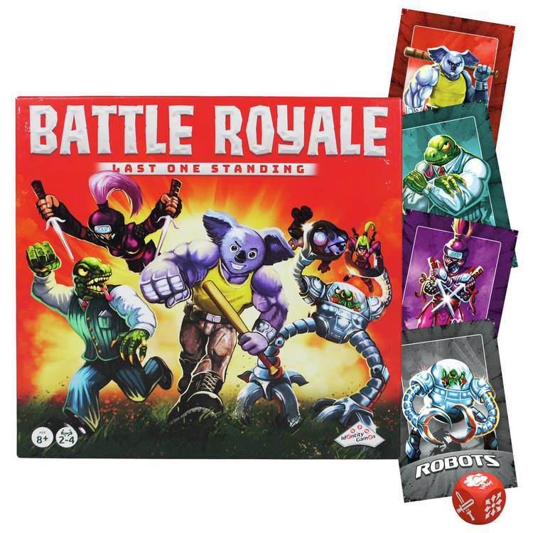 Tomy Battle Royale strategy game, UK version
