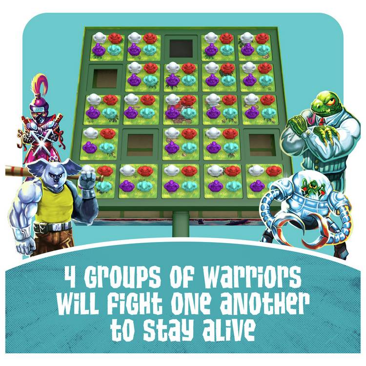 Tomy Battle Royale strategy game, UK version