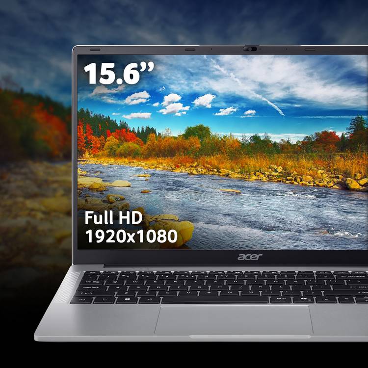 Acer Aspire Lite 15 laptop silver, imported from the UK