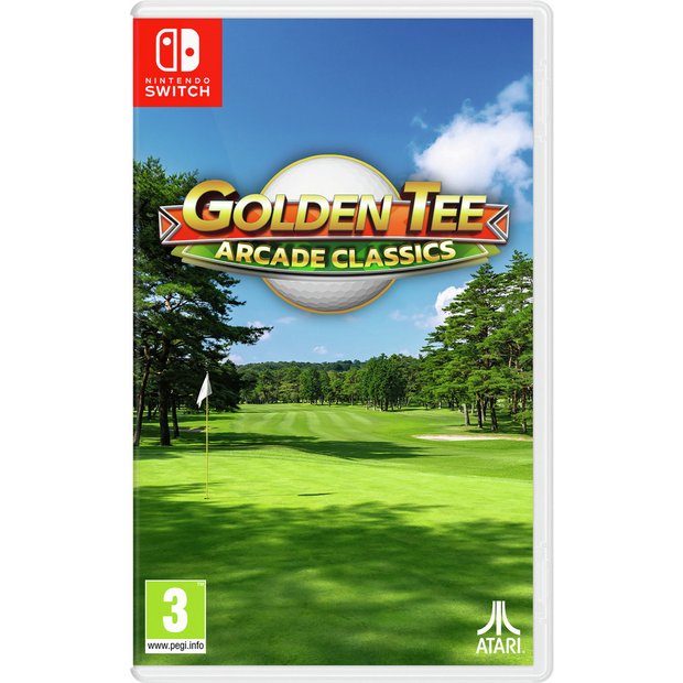 Golden Tee Arcade Classics Nintendo Switch game (British brand)