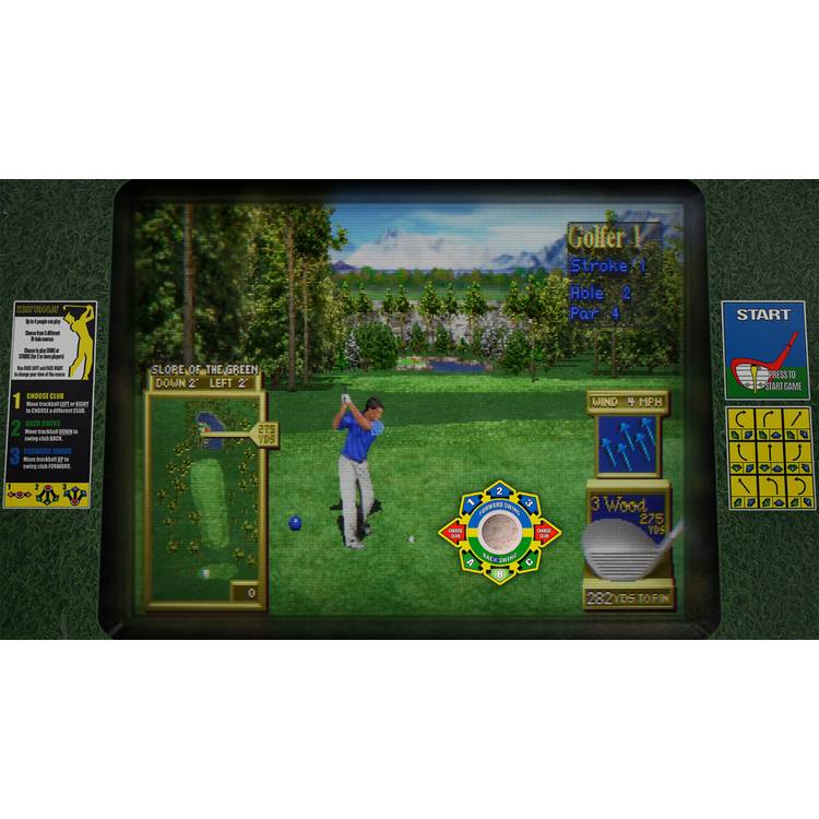Golden Tee Arcade Classics Nintendo Switch game (British brand)