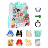 Squish-a-longs Squishmallow Style 4 pack of 8, imported from the UK