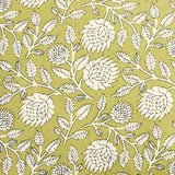 Argos Home woodblock floral cushion olive 43x43cm, imported from the UK