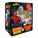 Marvel Spiderman story book and money box set, UK version