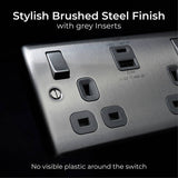 BG 13A double socket with USB-A USB-C - British product