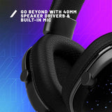 STEALTH Radar Night Sky light-up headset and stand, UK version