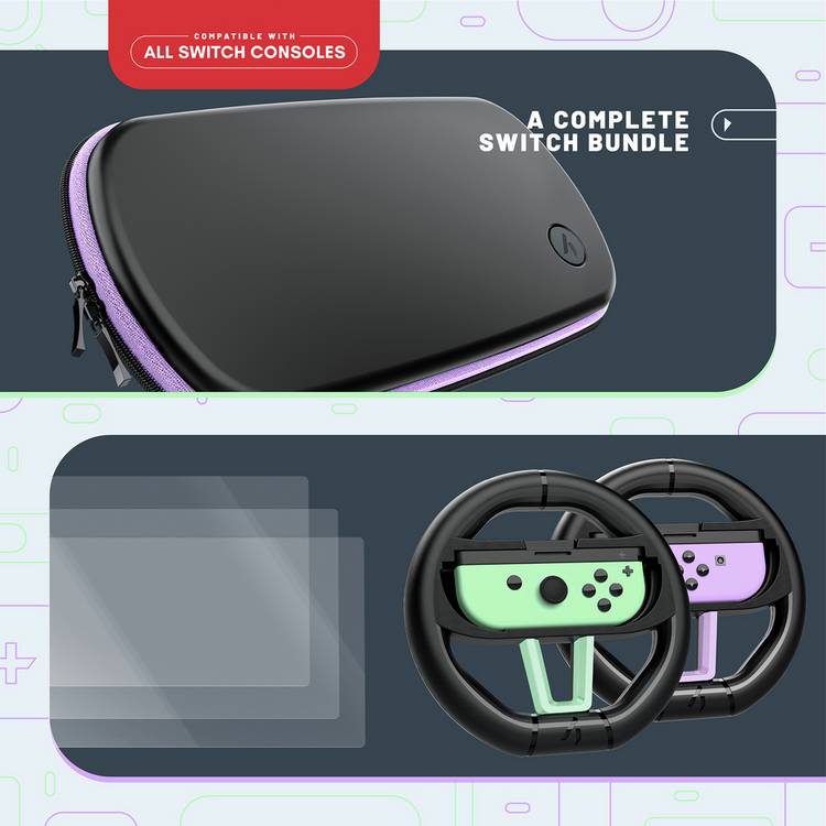 STEALTH 3-In-1 Accessory Bundle for Switch consoles - British product
