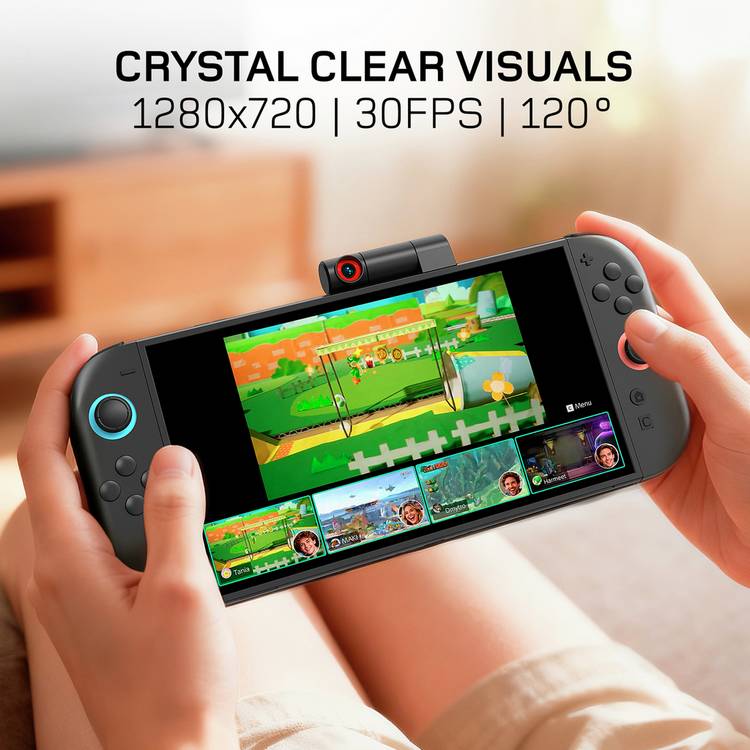Gioteck FC1 Mini Camera for Nintendo Switch 2, imported from the UK