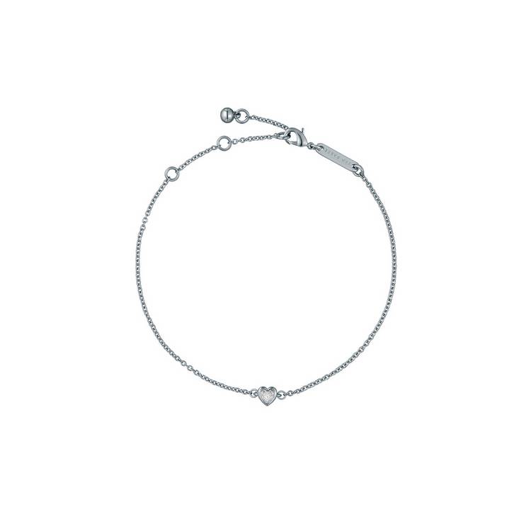 Ted Baker crystal heart adjustable bracelet 21cm - British product