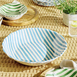 Argos Home blue melamine serving bowl, UK version