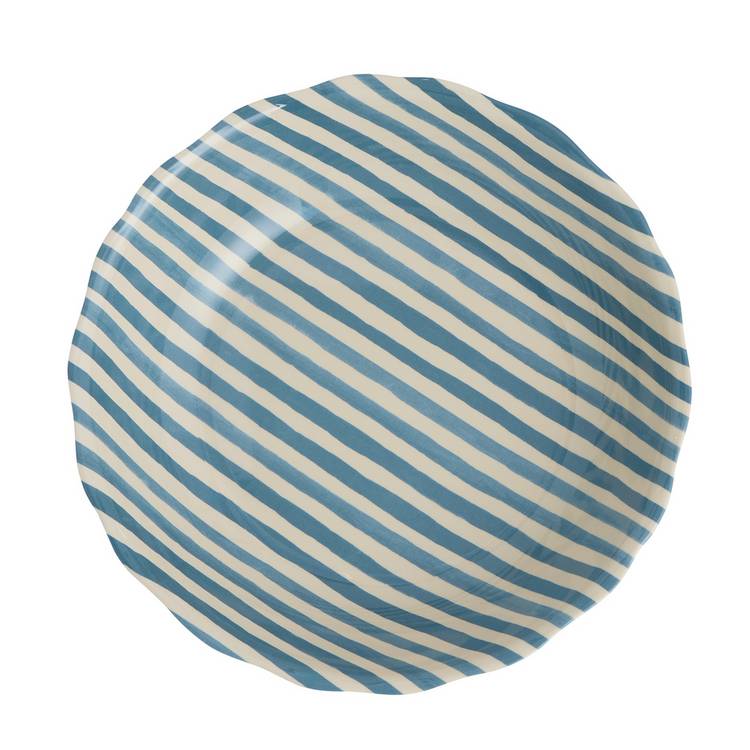 Argos Home blue melamine serving bowl, UK version
