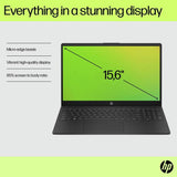 HP 15.6in Intel Core i3 laptop 4GB RAM 128GB, UK version
