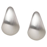 Argos Liars & Lovers Silver Toned Brushed Teardrop Stud Earrings- Buy online at McGrocer