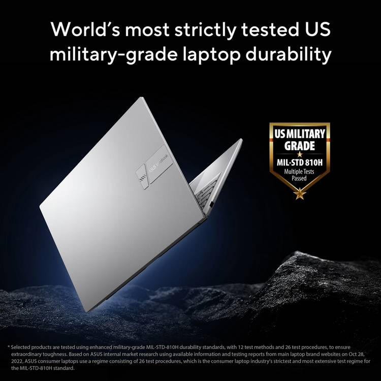 ASUS Vivobook 15 laptop Silver 15.6in - British product