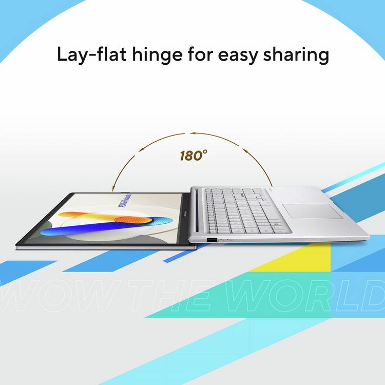 ASUS Vivobook 15 laptop Silver 15.6in - British product