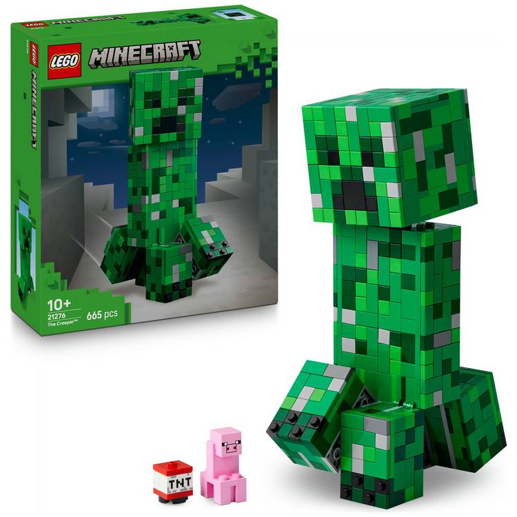 LEGO Minecraft Creeper building set 21276 (British brand)
