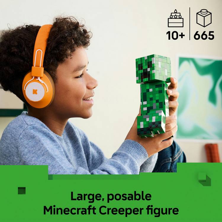 LEGO Minecraft Creeper building set 21276 (British brand)