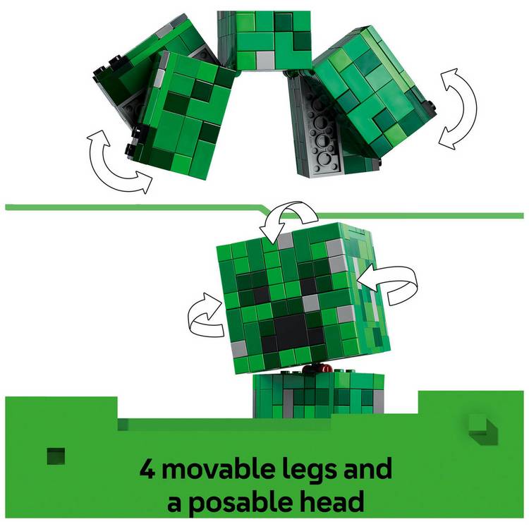 LEGO Minecraft Creeper building set 21276 (British brand)