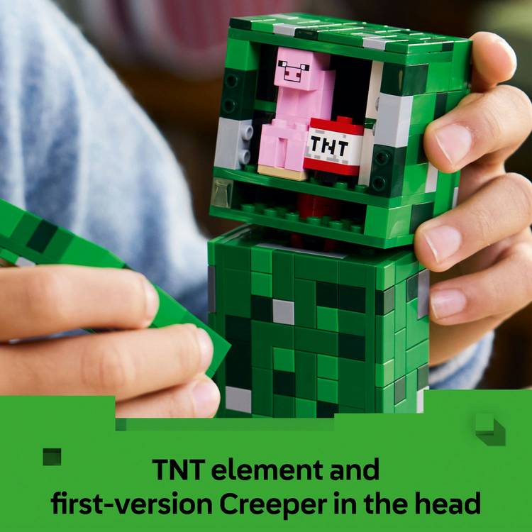 LEGO Minecraft Creeper building set 21276 (British brand)