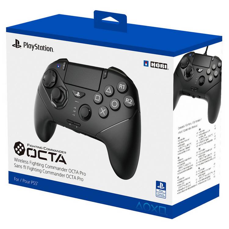 HORI Fighting Commander Octa Pro wireless controller, imported from the UK
