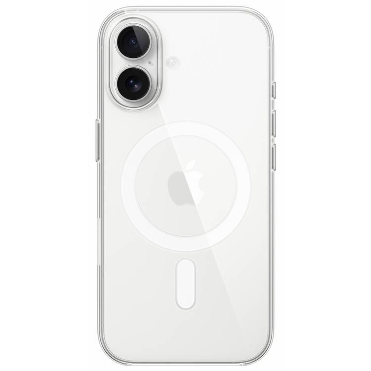 Apple iPhone 17 clear MagSafe case - British product
