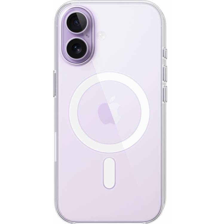 Apple iPhone 17 clear MagSafe case - British product