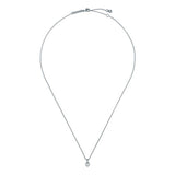 Ted Baker silver tone crystal heart pendant necklace, UK version
