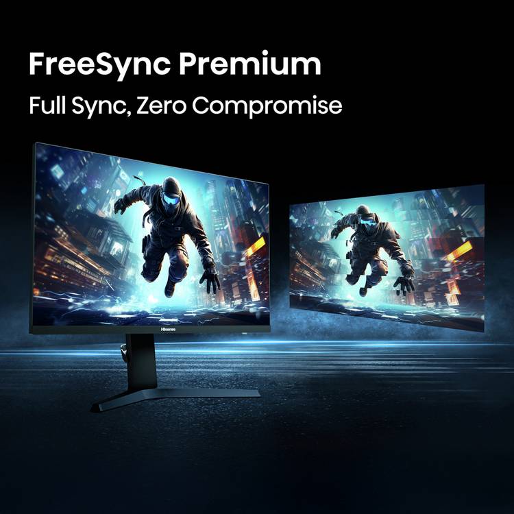 Hisense 27G6QUK 27 inch 300Hz QHD gaming monitor - British product
