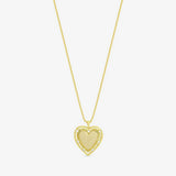 Argos Inicio Gold Plated Heart Charm Pendant Necklace- Buy online at McGrocer